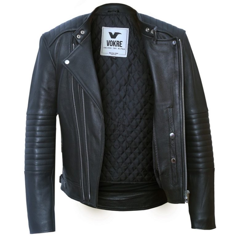A VOKRE Fashion Motorcycle Jacket