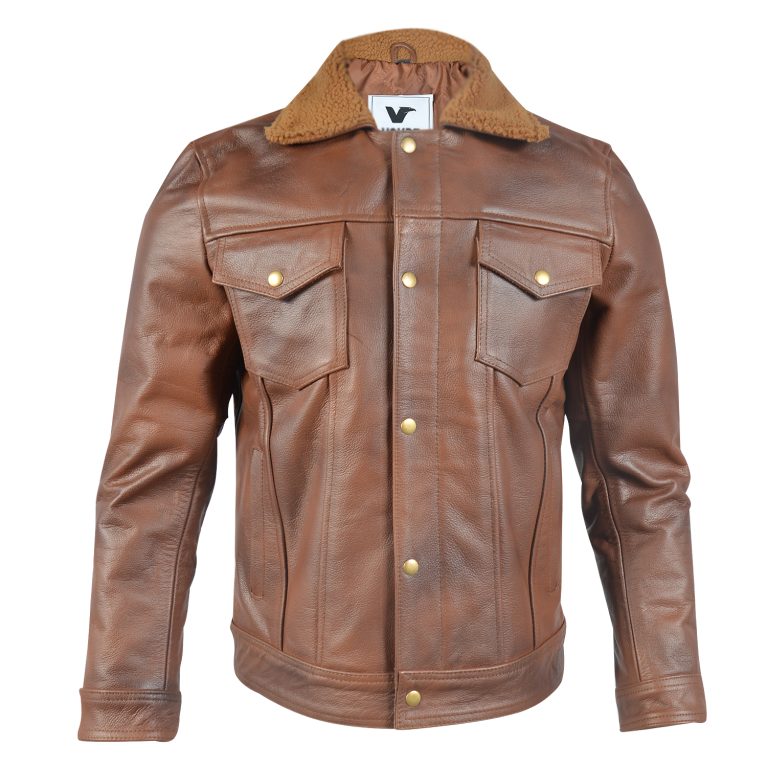 Denim's Style Leather Jacket