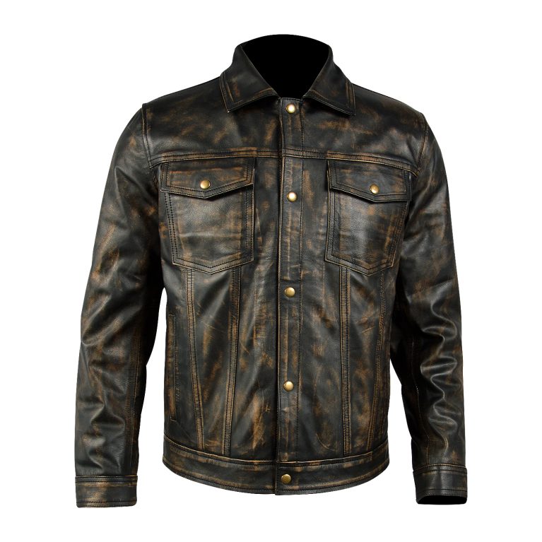 Denim's Style Leather Jacket