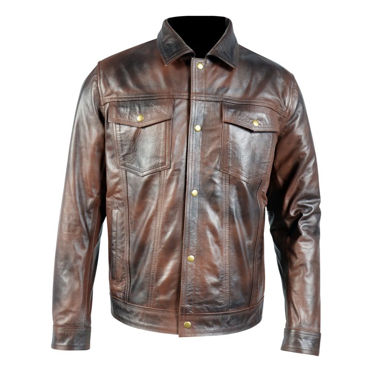 Denim's Style Leather Jacket