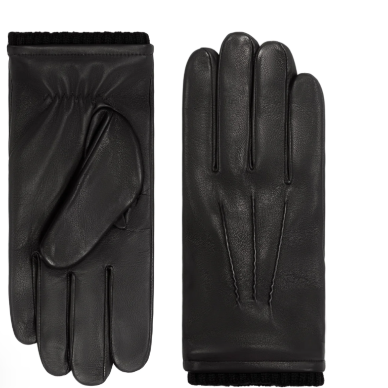 Lambskin Leather Gloves Men's