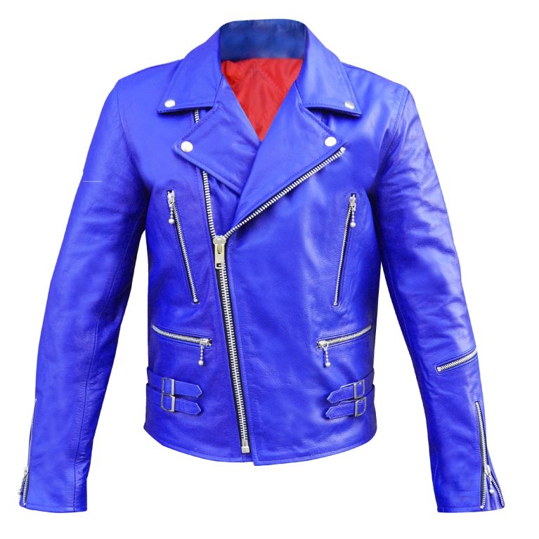 Mens Biker Jacket Off Track